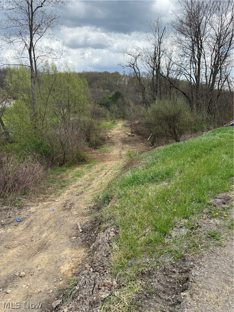 2492 Irish Ridge Road East Liverpool, OH 43920 - Photo 2 of 10 View from the roadway of new access way to the property from Irish Ridge