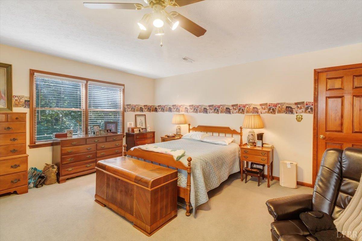 737 Homeplace Road Rustburg, VA 24588 - Photo 26 of 73 a bedroom with furniture and large windows