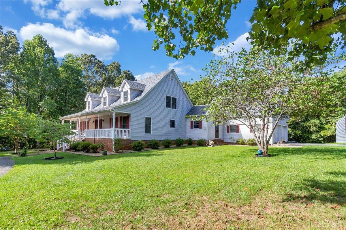 737 Homeplace Road Rustburg, VA 24588 - Photo 40 of 73 a front view of house with yard and green space