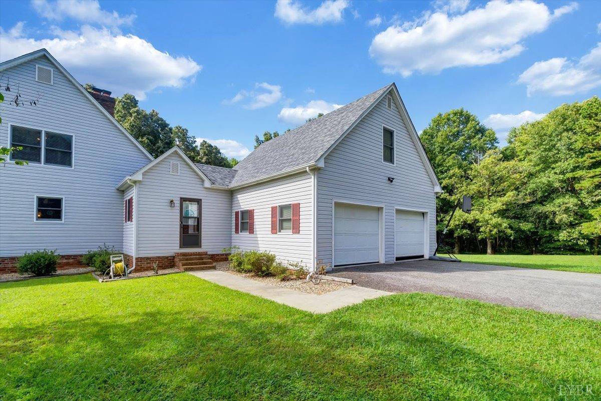 737 Homeplace Road Rustburg, VA 24588 - Photo 41 of 73 a front view of house with yard and green space