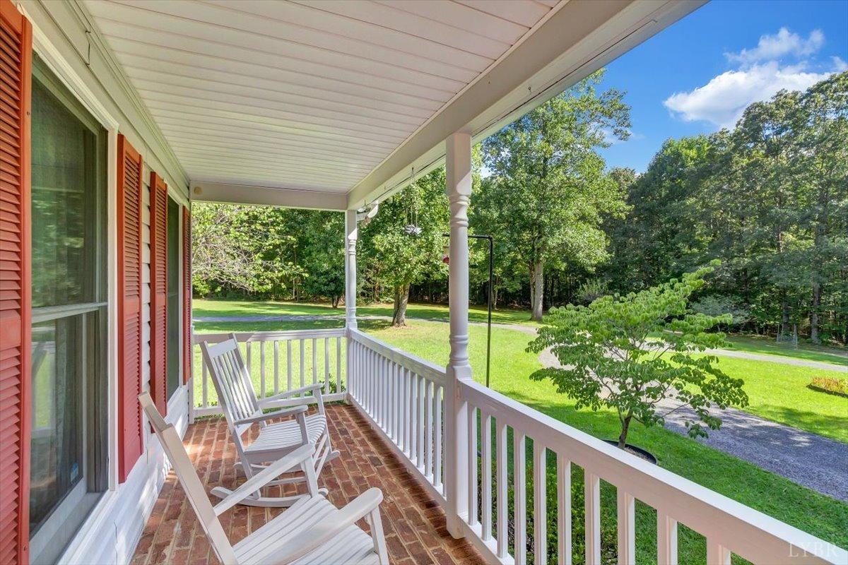 737 Homeplace Road Rustburg, VA 24588 - Photo 53 of 73 a view of a two chair in balcony