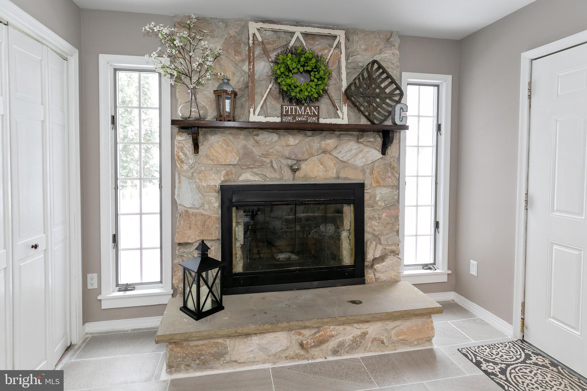 343 Harding Court Pitman, NJ 08071 - Photo 19 of 32 Wood burning fireplace in family room