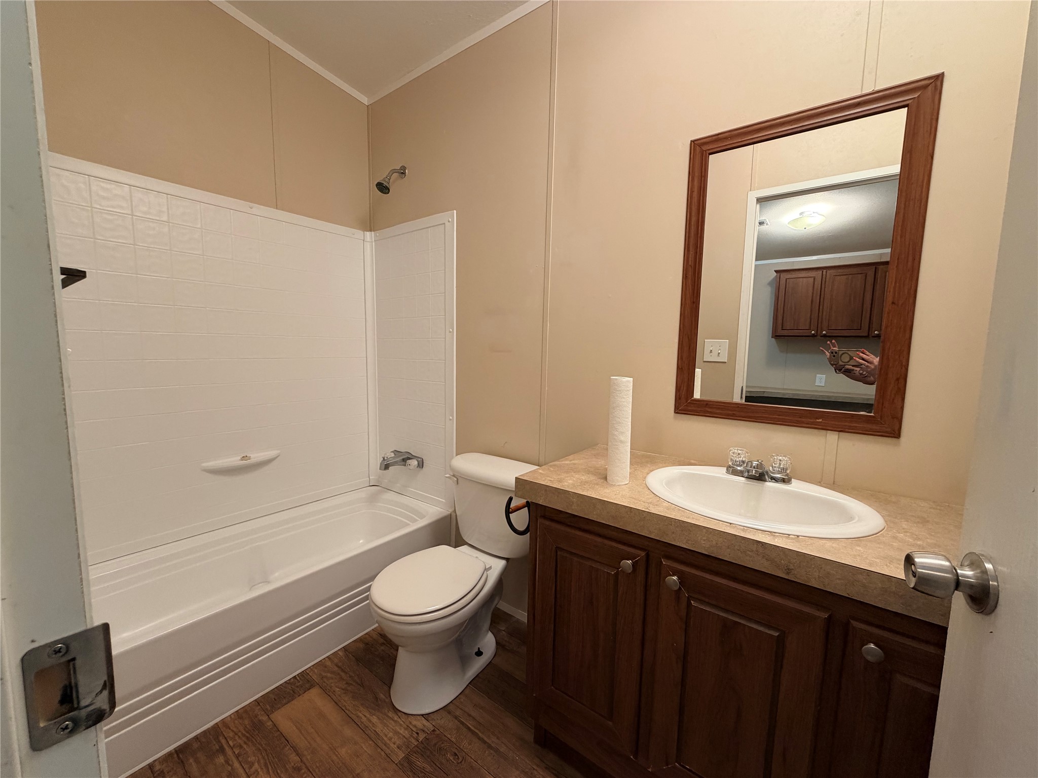 263 Camden Road Chester, TX 75936 - Photo 28 of 49 a bathroom with a sink a toilet and shower