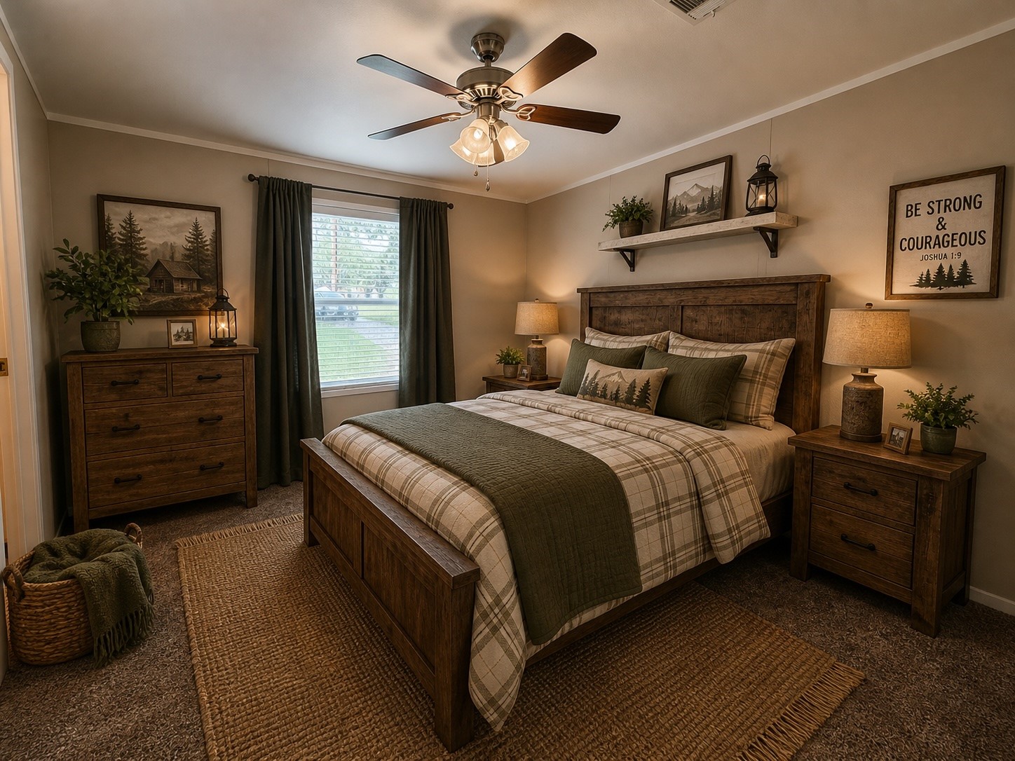 263 Camden Road Chester, TX 75936 - Photo 33 of 49 a bedroom with a bed and wooden floor