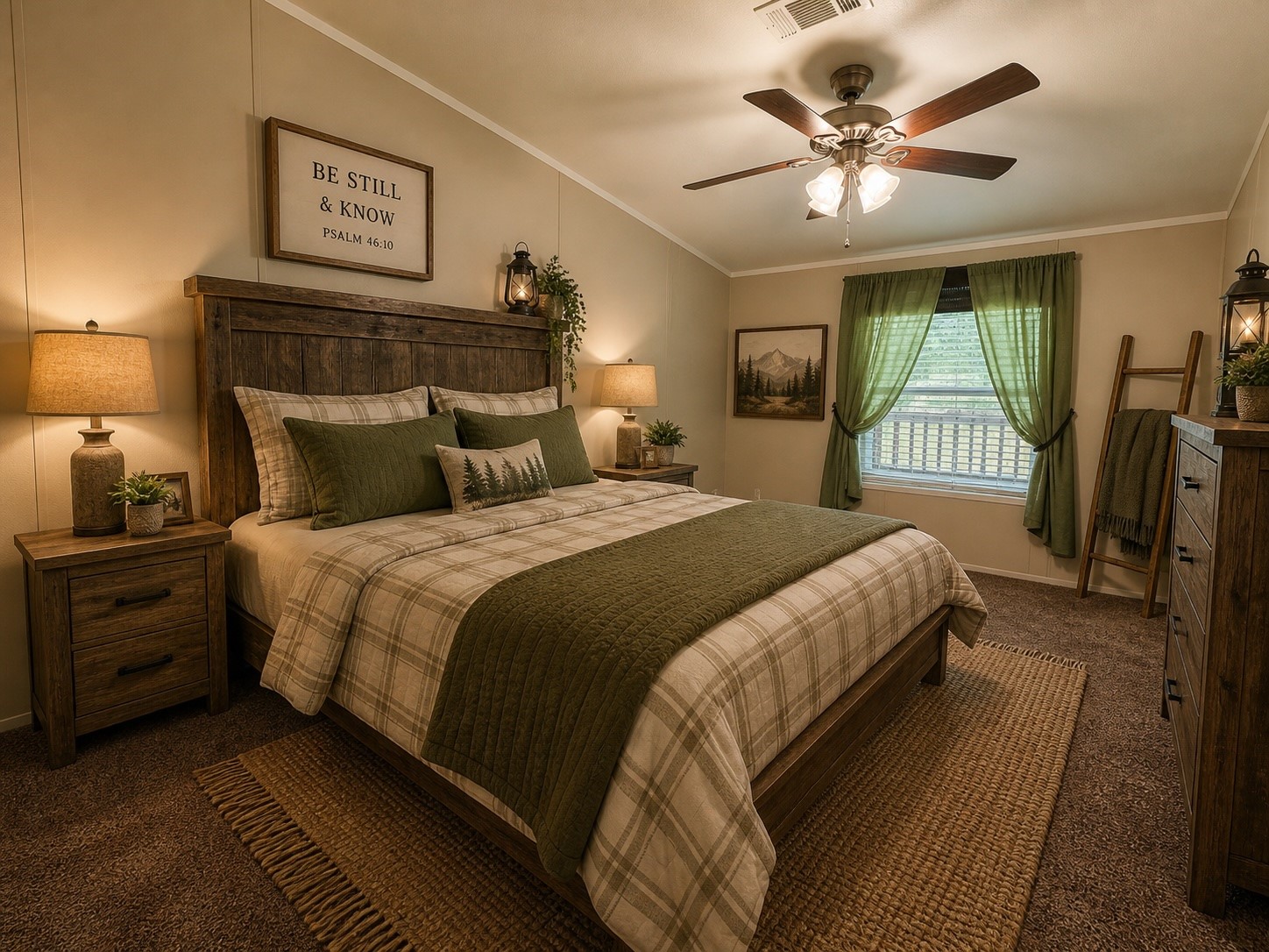 263 Camden Road Chester, TX 75936 - Photo 35 of 49 a bedroom with a large bed and a chandelier