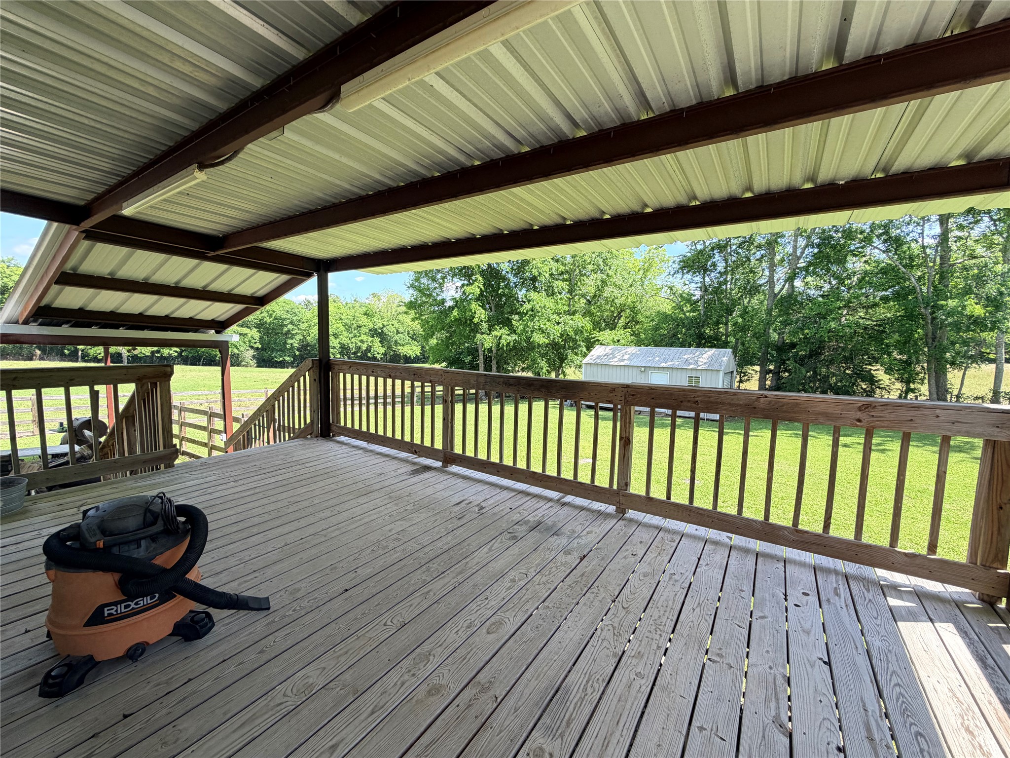 263 Camden Road Chester, TX 75936 - Photo 39 of 49 a view of porch with wooden floor