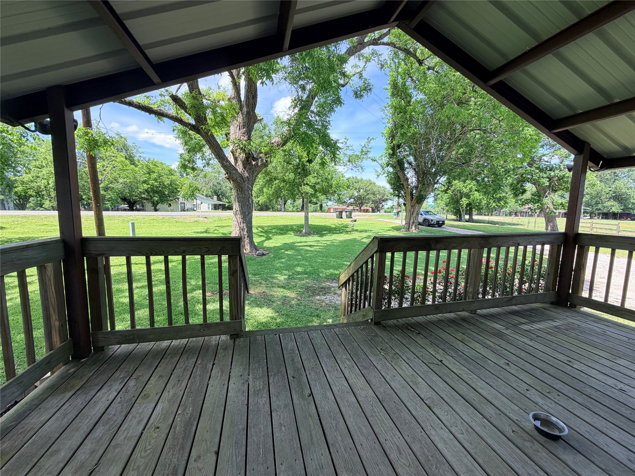 263 Camden Road Chester, TX 75936 - Photo 7 of 49 a view of a wooden deck