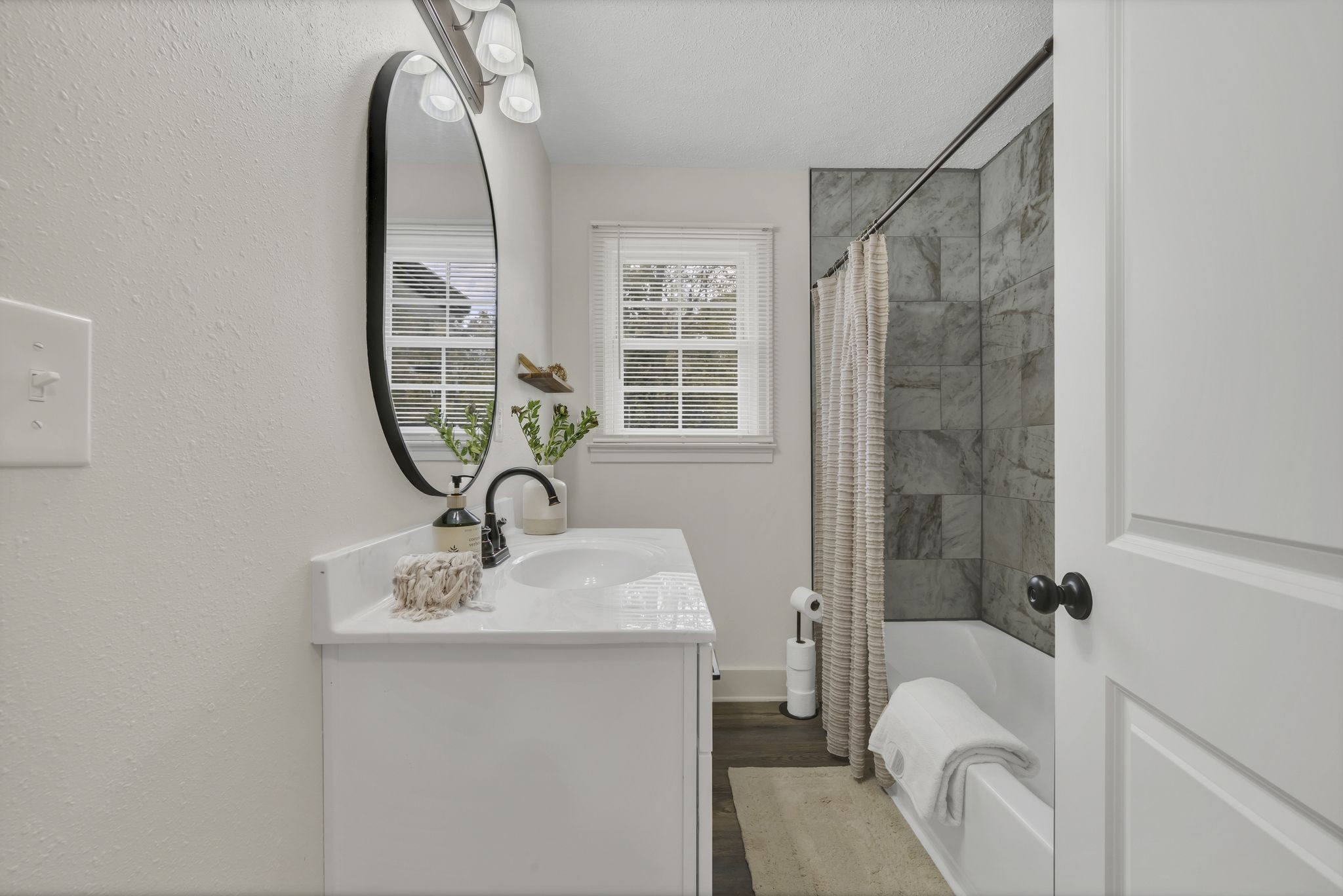 100 Brook Drive Dickson, TN 37055 - Photo 20 of 23 a bathroom with a sink a toilet and shower