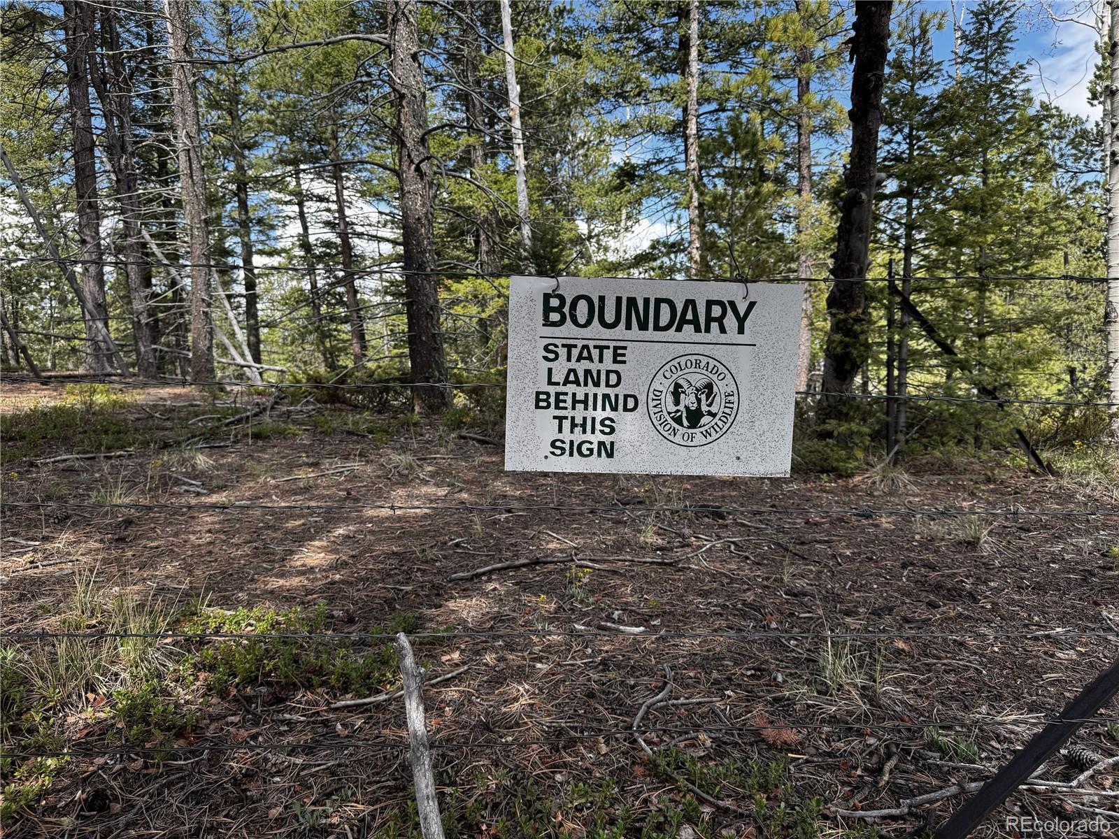 59 Robin Point Divide, CO 80814 - Photo 5 of 30 a sign that is sitting on a rock