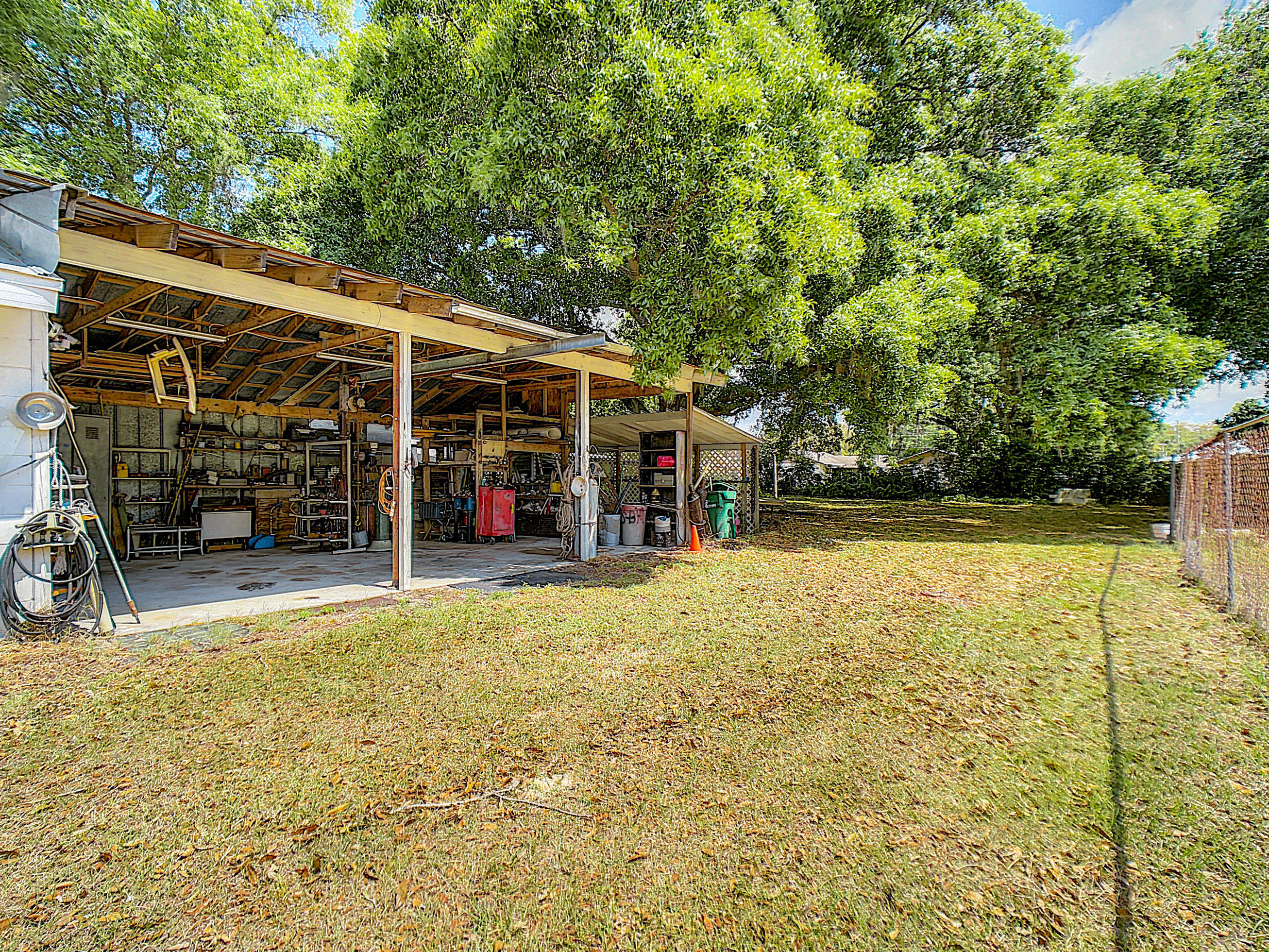 3165 Ricard Street Mims, FL 32754 - Photo 43 of 51 Large Open Workshop Behind Old Store