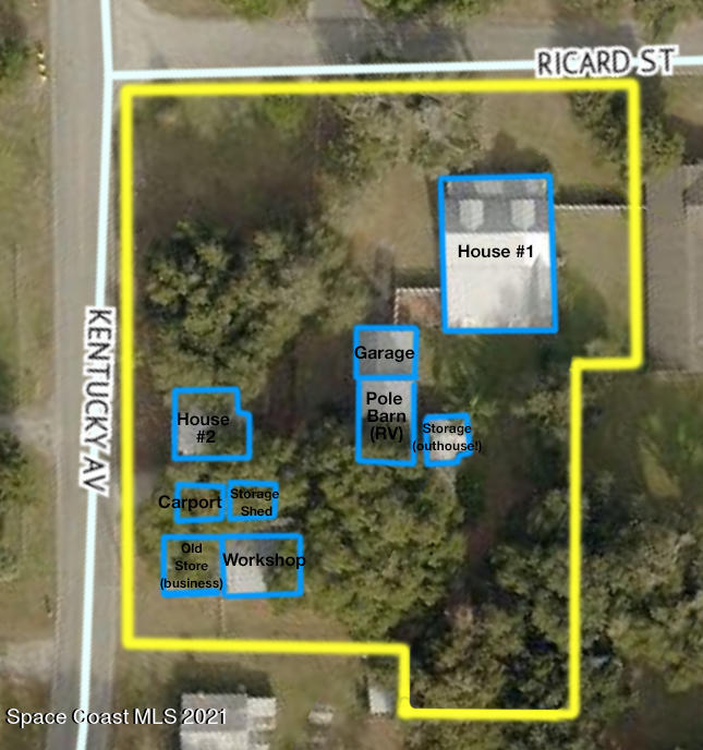 3165 Ricard Street Mims, FL 32754 - Photo 46 of 51 Overhead with markings1