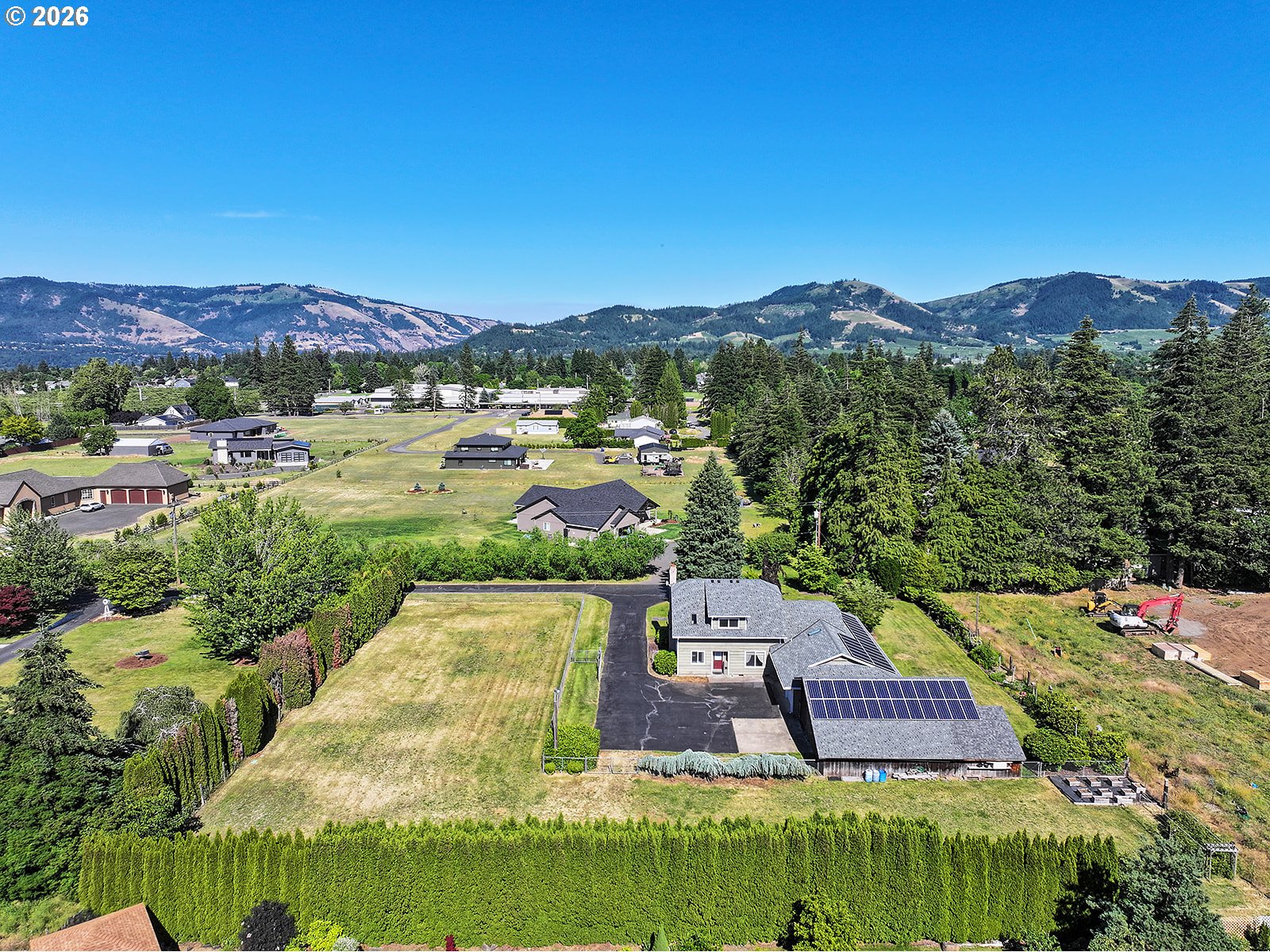 890 Hobbs Road Hood River, OR 97031 - Photo 40 of 44 Drone View/UAV
