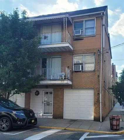 a view of a car garage