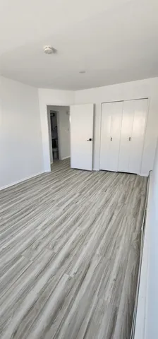 wooden floor in a room