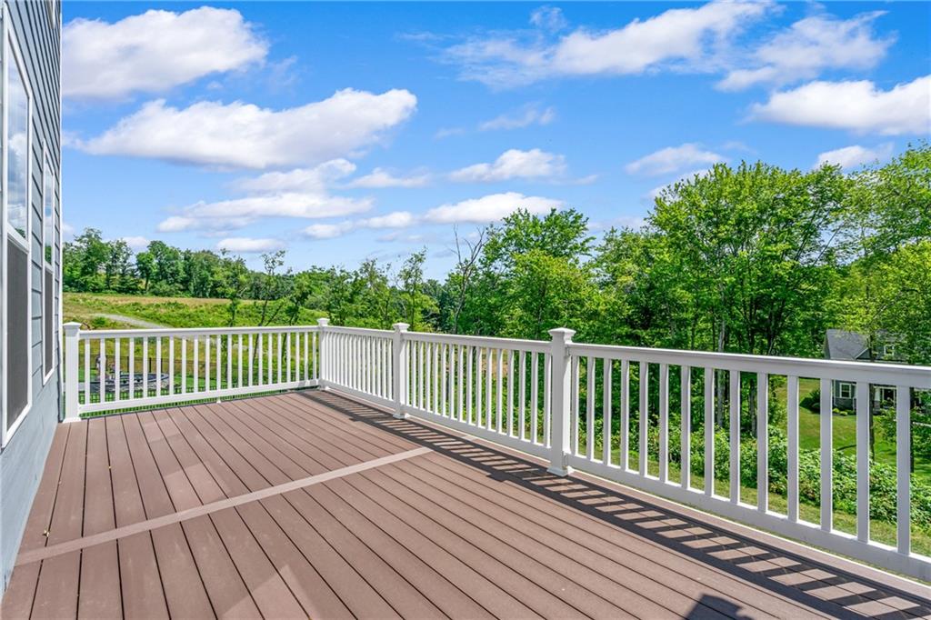 103 Abigail Drive Mars, PA 16046 - Photo 13 of 14 a view of a wooden roof with a garden