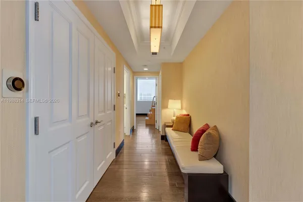 a front view of a building