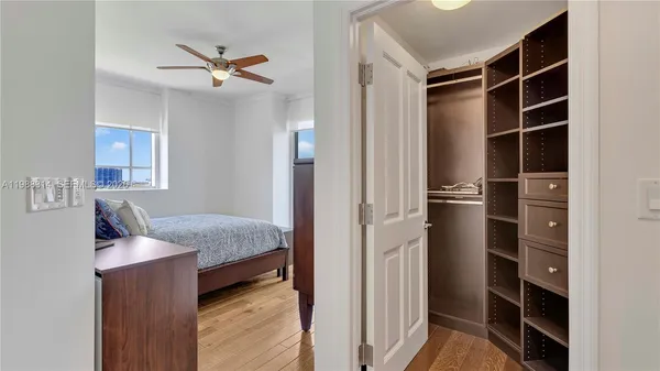 a view of building with yard