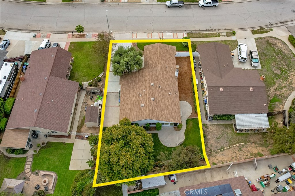 2108 Ardenwood Avenue Simi Valley, CA 93063 - Photo 4 of 33 an aerial view of a house with a backyard