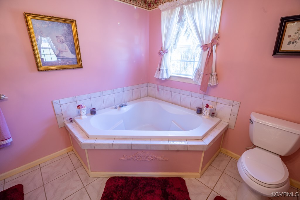 1416 Snead Spring Road Crewe, VA 23930 - Photo 24 of 35 a bathroom with a sink and toilet