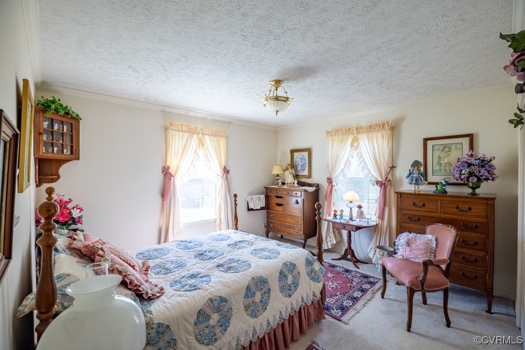 1416 Snead Spring Road Crewe, VA 23930 - Photo 26 of 35 a bed room with a bed mirror and a window