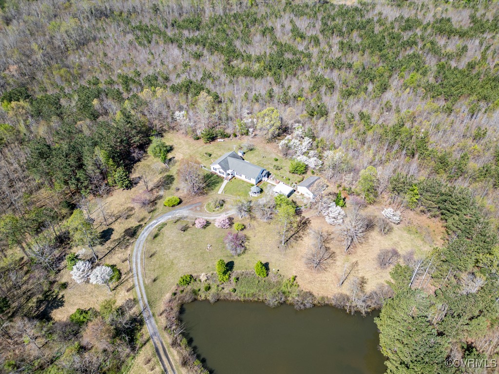 1416 Snead Spring Road Crewe, VA 23930 - Photo 35 of 35 a view of a forest with a yard