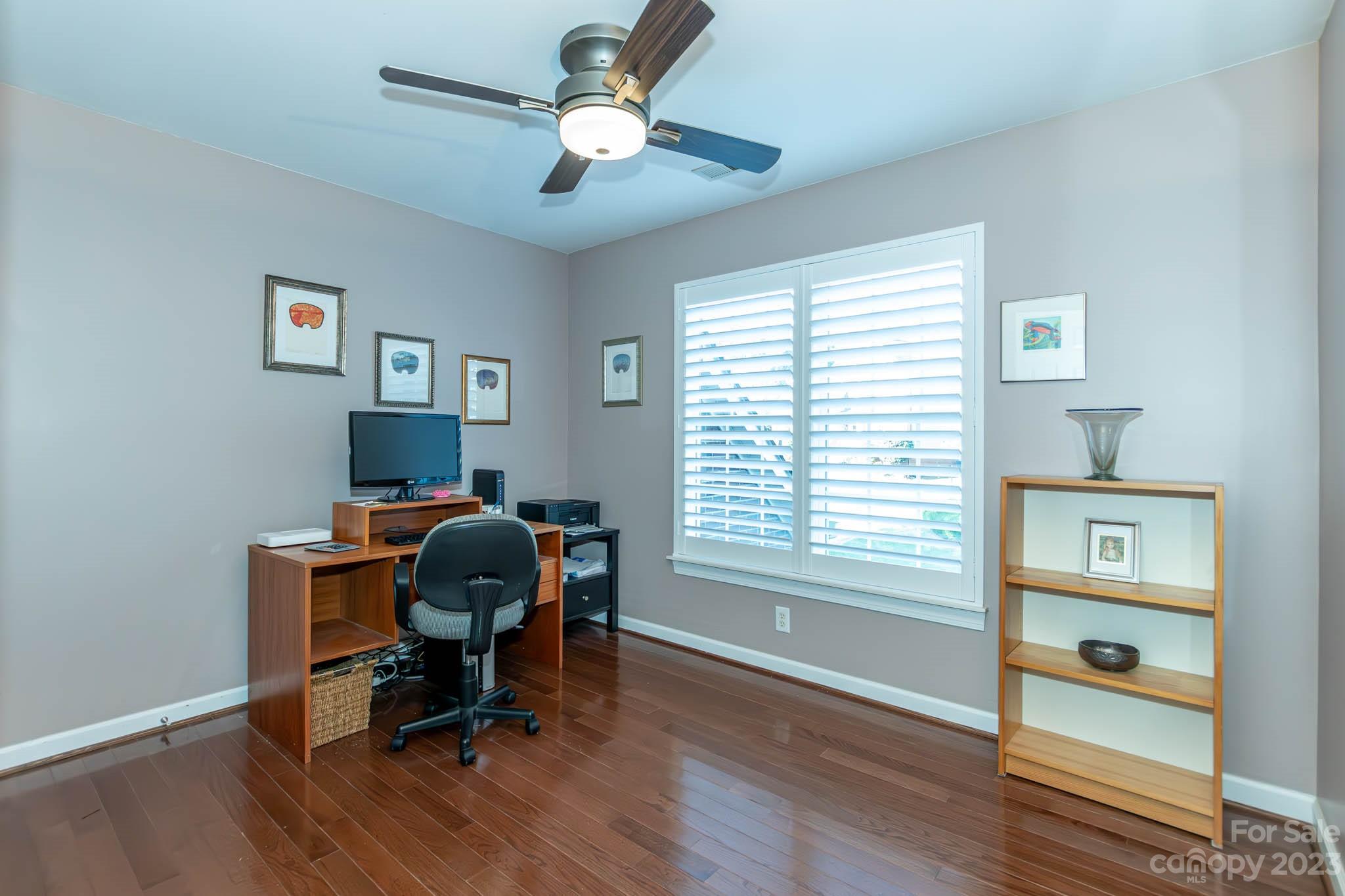 10507 Rougemont Lane Charlotte, NC 28277 - Photo 40 of 48 a view of a workspace with furniture and a window