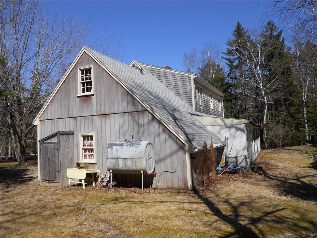 Exterior west side