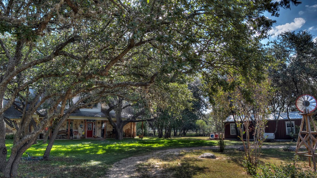 4573 Ranch Road 1120 Rio Frio, TX 78879 - Photo 13 of 71 a view of house with a garden