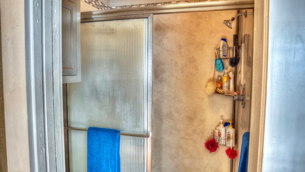 4573 Ranch Road 1120 Rio Frio, TX 78879 - Photo 31 of 71 a bathroom with a shower