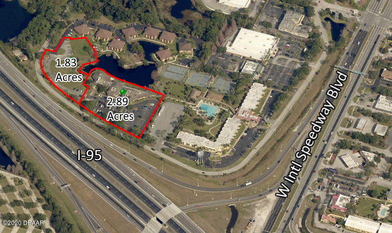 101 Indigo Drive Daytona Beach, FL 32114 - Photo 1 of 5 101 & Land aerial highway