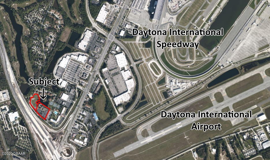 101 Indigo Drive Daytona Beach, FL 32114 - Photo 3 of 5 Aerial both lots far