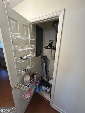 a view of water heater room