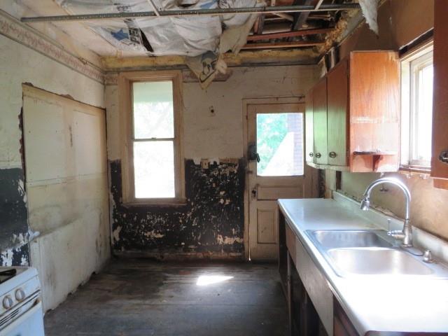 115 Chess Street Monongahela, PA 15063 - Photo 16 of 23 a kitchen with sink a window and cabinets
