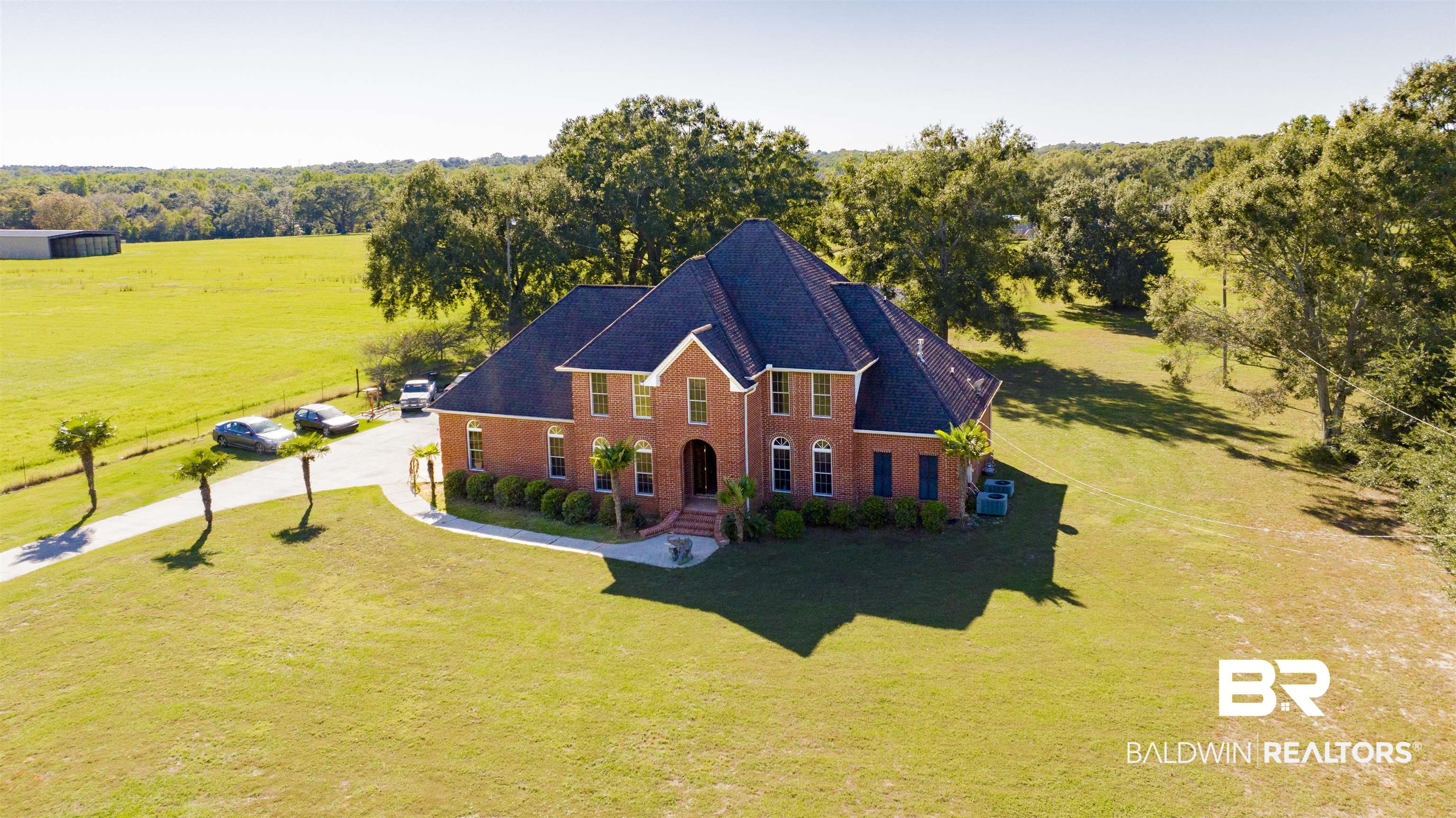 6450 Creel Road Theodore, AL 36582 - Photo 36 of 42 Birds eye view of property with a rural view