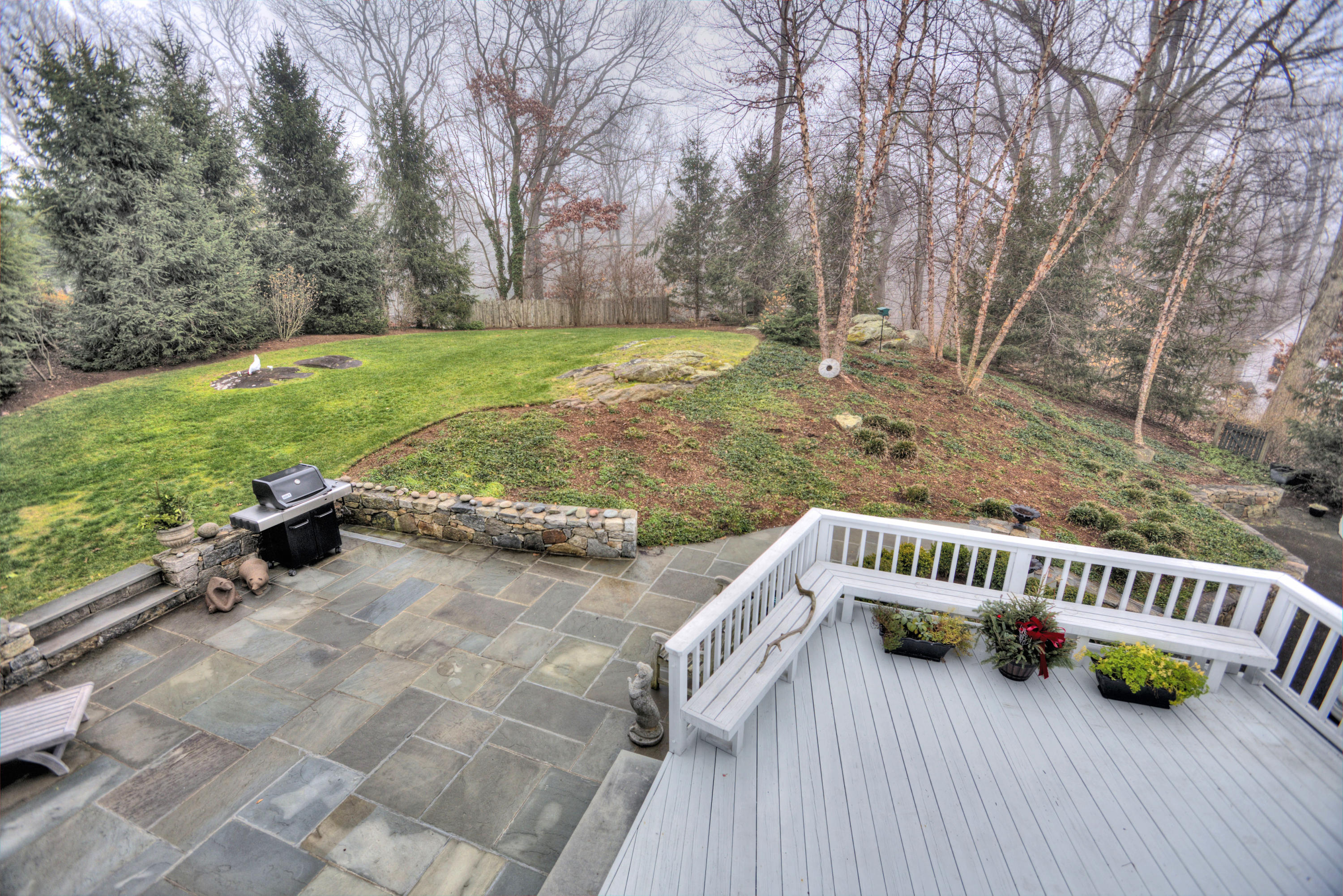 24 Great Hill Road Darien, CT 06820 - Photo 23 of 25 back yard