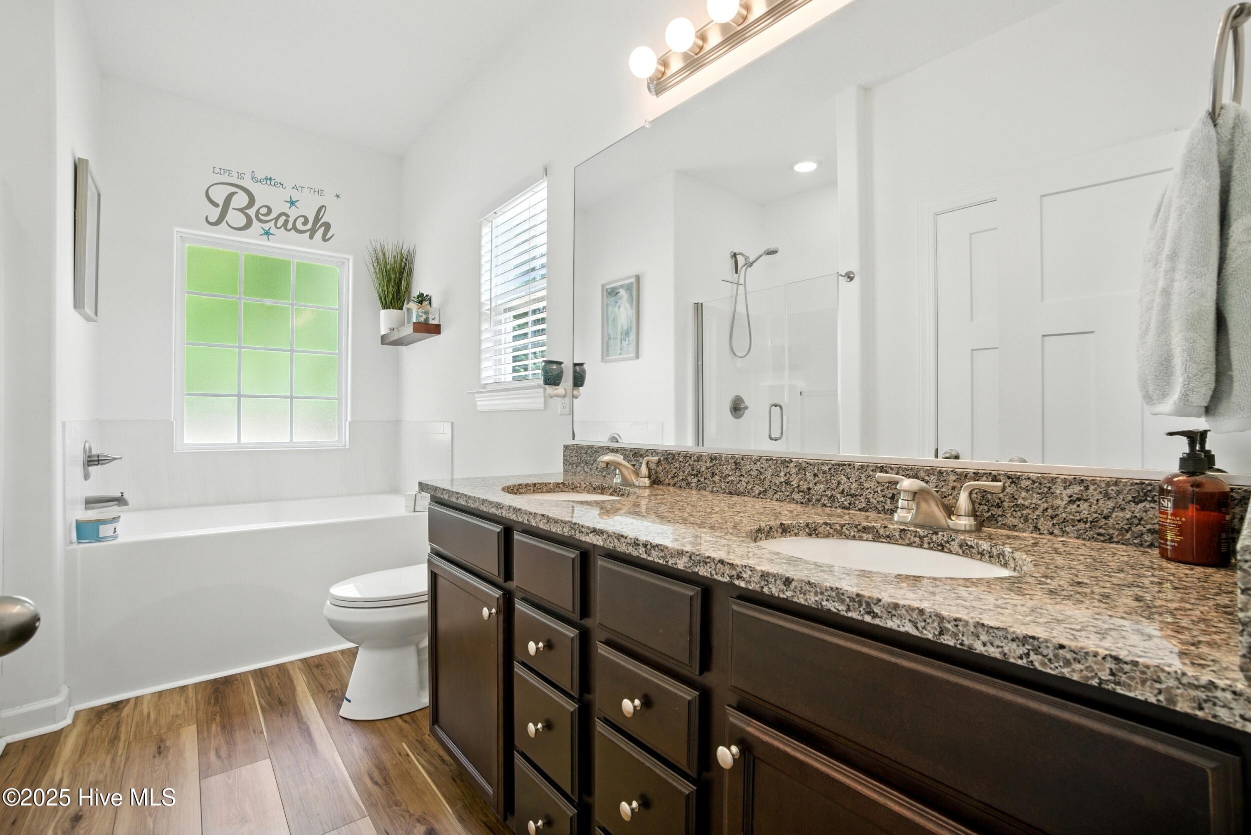 100 Rosedale Court Moyock, NC 27958 - Photo 26 of 50 Primary en-suite bath with dual vanity space