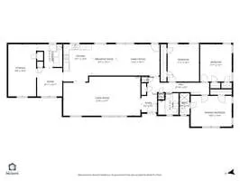 a picture of a floor plan