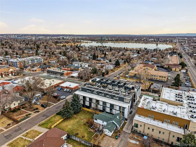 a view of a garage with storage