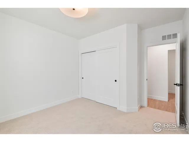 a room with an empty space