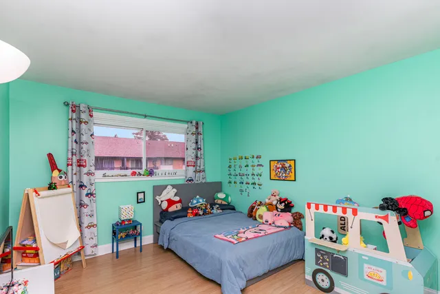 a room with toys and toys