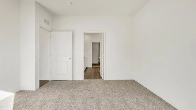 a view of empty room