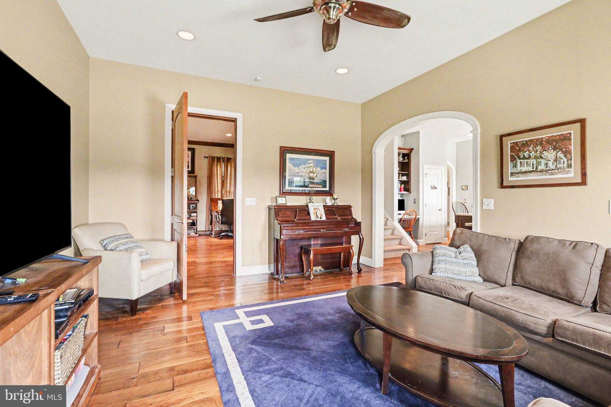 1080 Swatara Road Hershey, PA 17033 - Photo 16 of 59 a living room with furniture and a flat screen tv