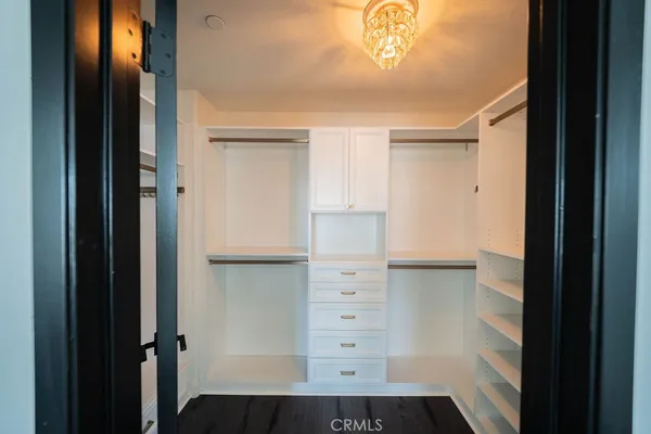 a view of walk in closet