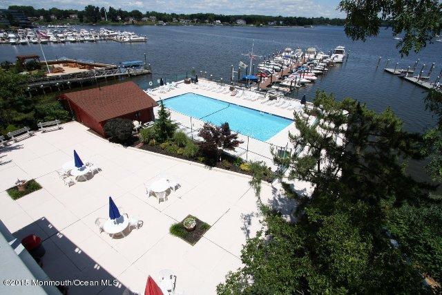 28 Riverside Avenue, Unit 5F Red Bank, NJ 07701 - Photo 12 of 14 RIVERFRONT POOL/MARINA