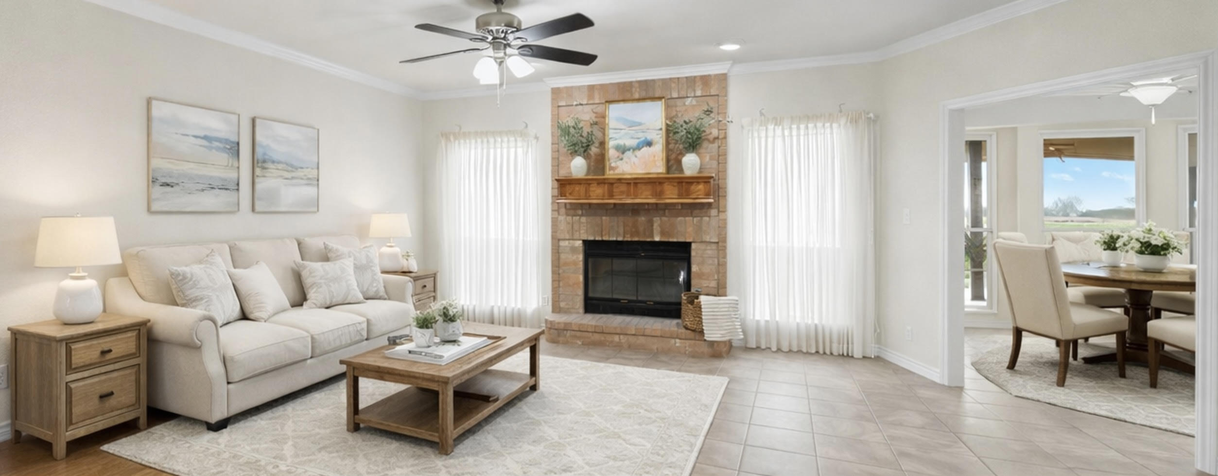 202 High Point Way Georgetown, TX 78626 - Photo 13 of 39 AI modified - Living Room