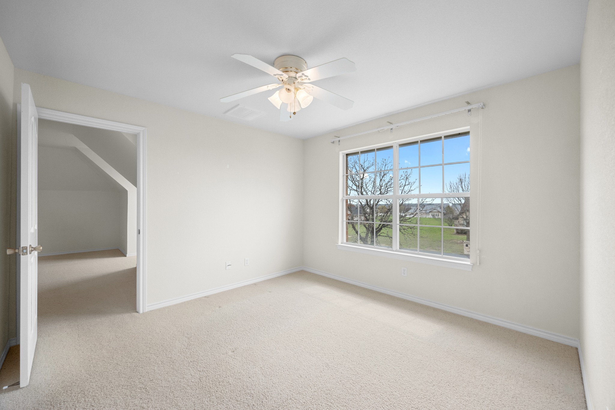 202 High Point Way Georgetown, TX 78626 - Photo 24 of 39 Original picture in as is condition - Upstairs Bedroom