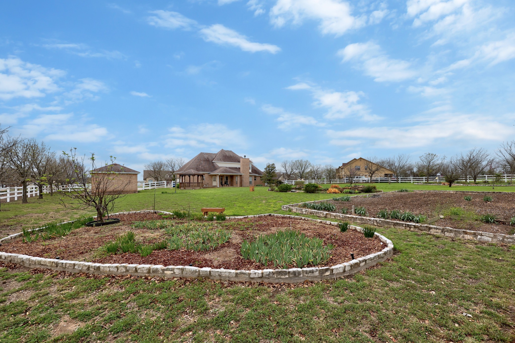 202 High Point Way Georgetown, TX 78626 - Photo 36 of 39 Backyard View