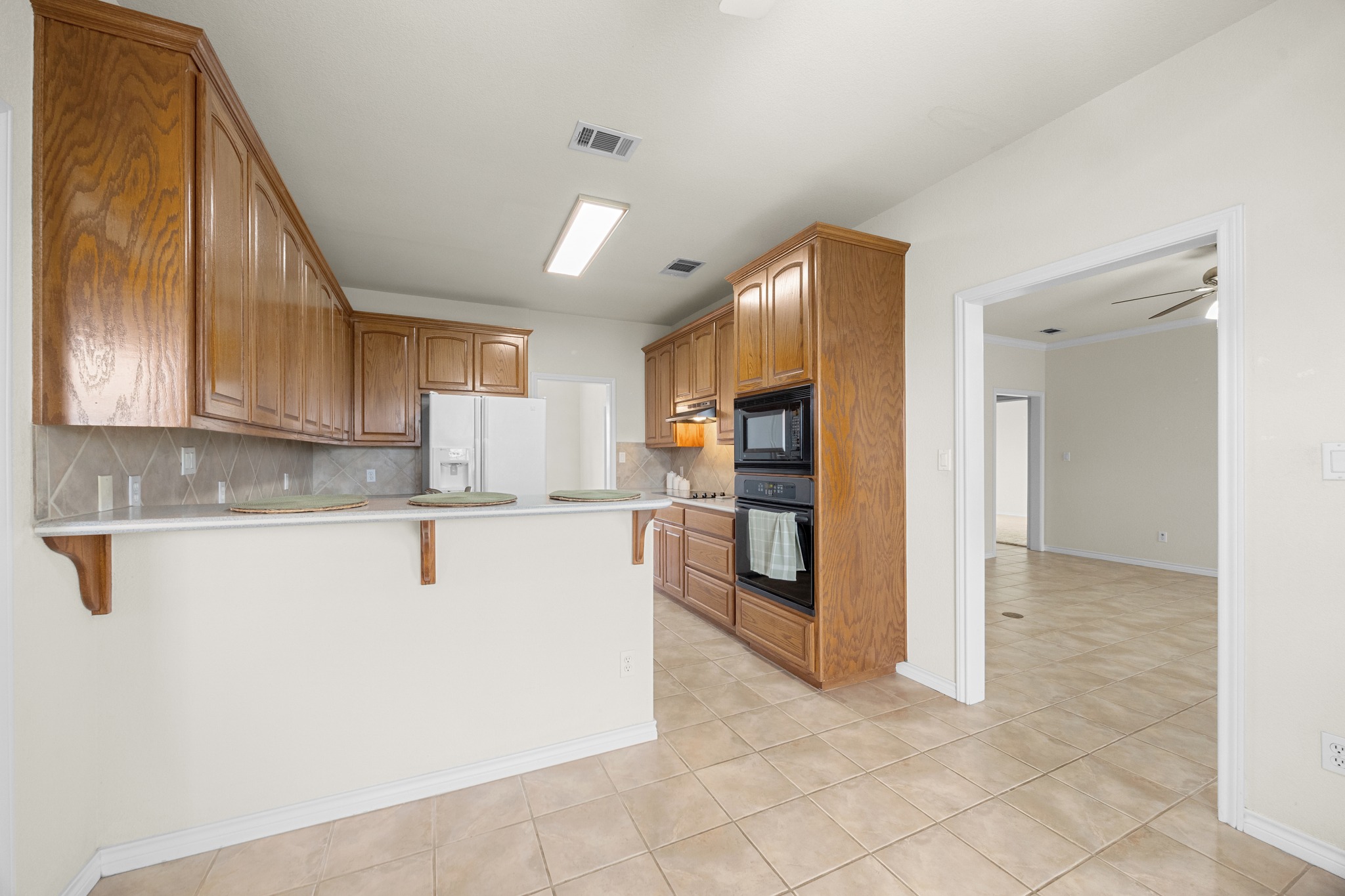 202 High Point Way Georgetown, TX 78626 - Photo 10 of 39 Second Dining Room to Kitchen