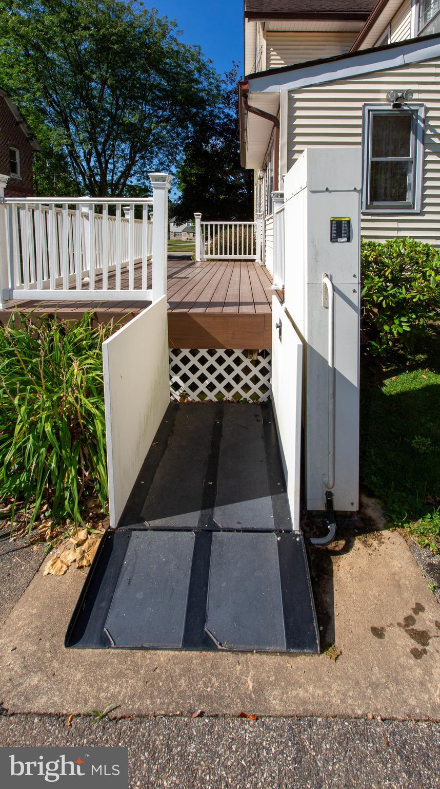 1206 Egypt Road Oaks, PA 19460 - Photo 26 of 39 Exterior Wheel Chair left to 1st Floor deck