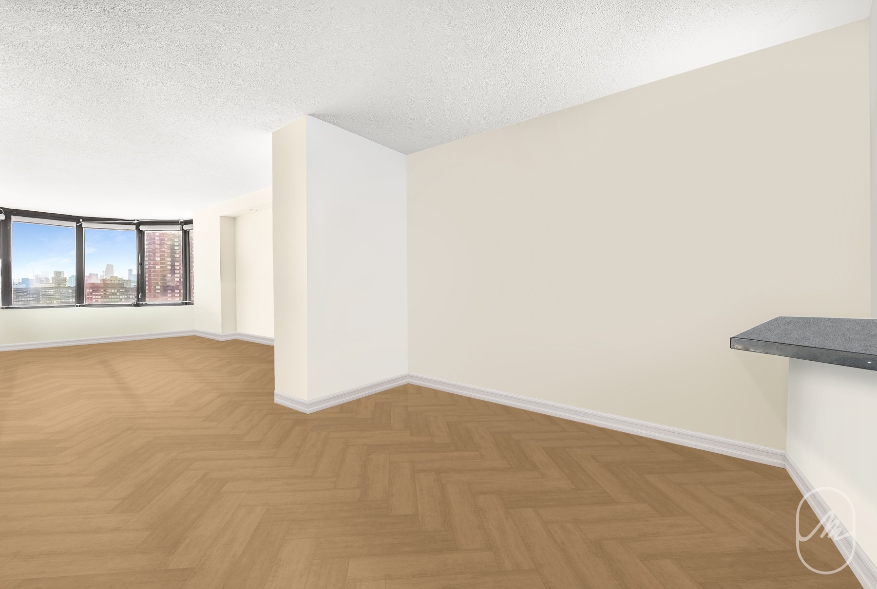 330 East 38th Street, Unit 23Q Manhattan, NY 10016 - Photo 5 of 30 an empty room with windows